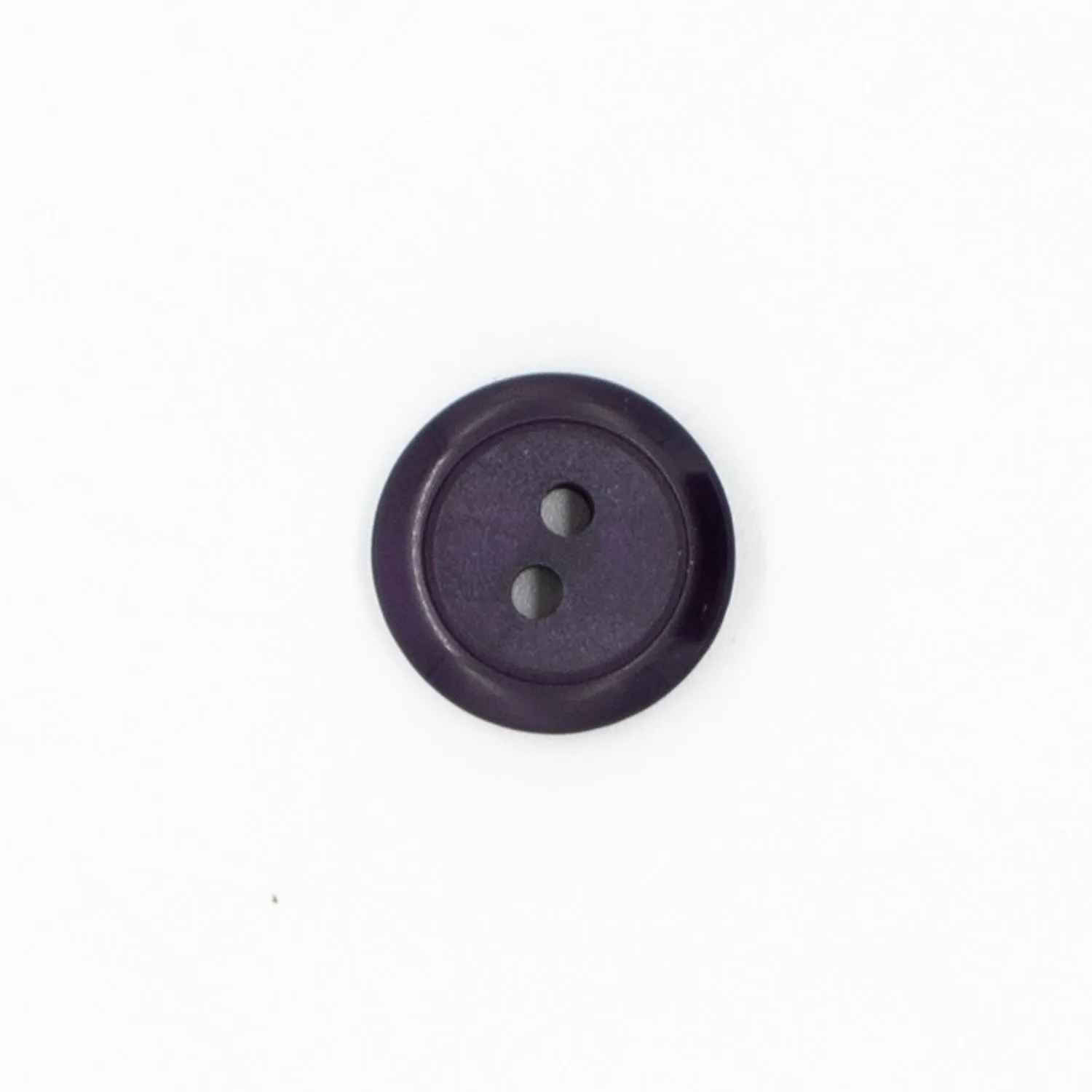 2 Hole Shiny Rim/Matt Centre Button