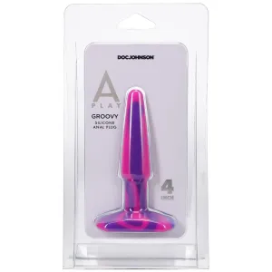 A-play Groovy Anal Plug 4 Fuchsia