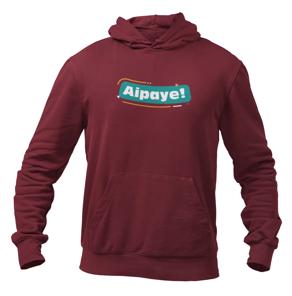 Aipaye! Unisex Hoodie Maroon