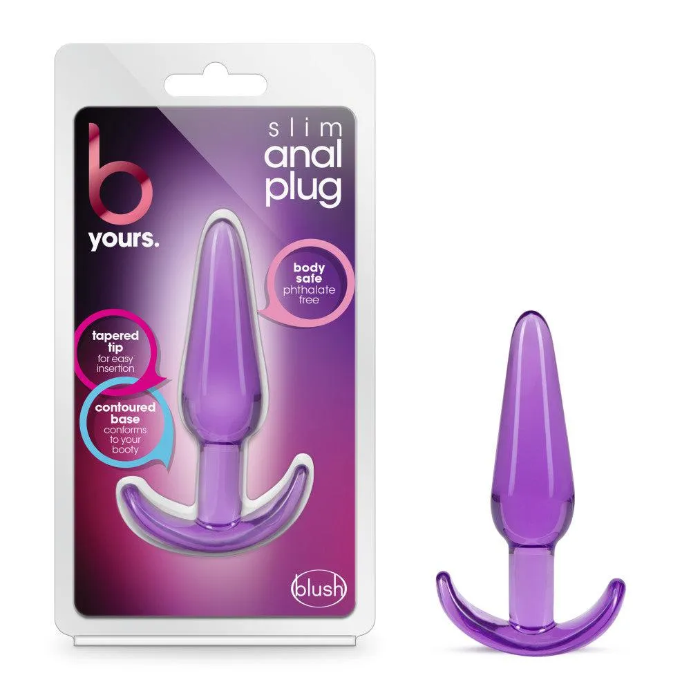 B Yours - Slim Anal Plug - Purple