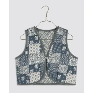 Bay Waistcoat - Patchwork Print Floral