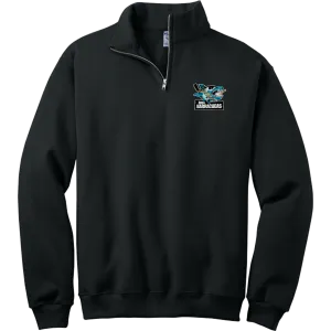 Boca Barracudas NuBlend 1/4-Zip Cadet Collar Sweatshirt