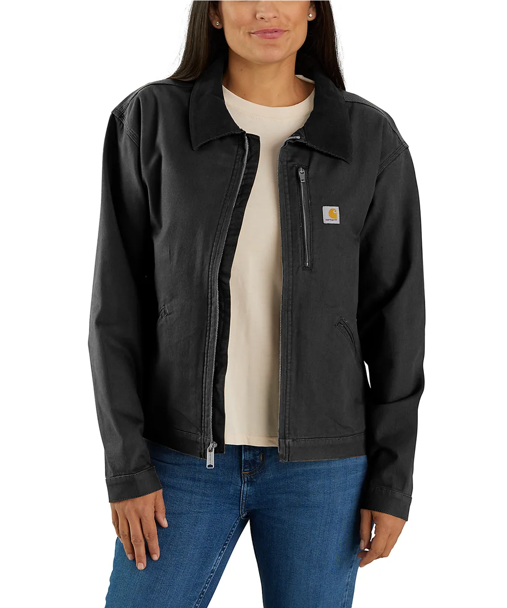 Carhartt Women's Canvas Detroit Jacket - Black