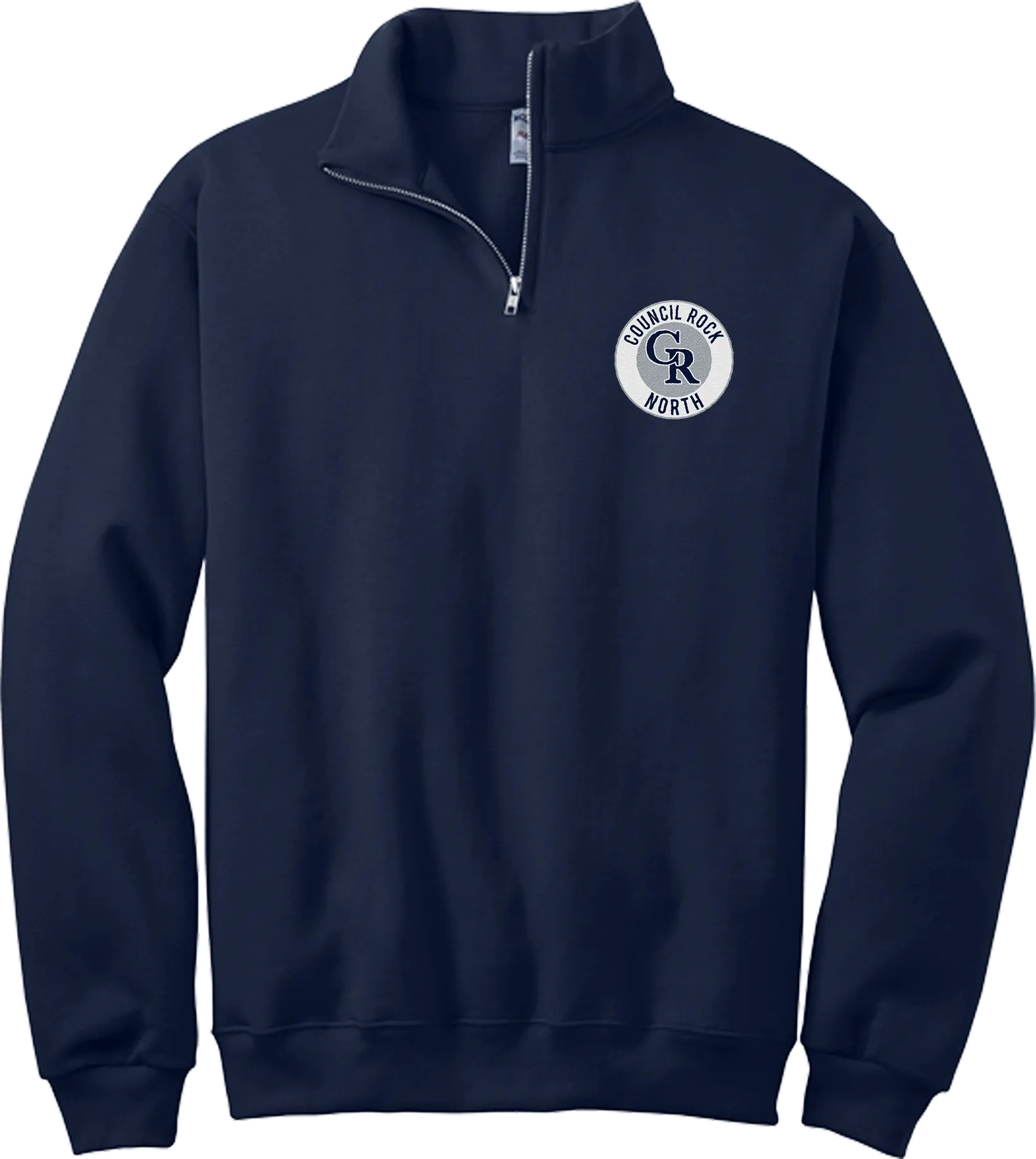 Council Rock North NuBlend 1/4-Zip Cadet Collar Sweatshirt