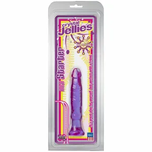 Crystal Jellies Anal Starter 6in Purple