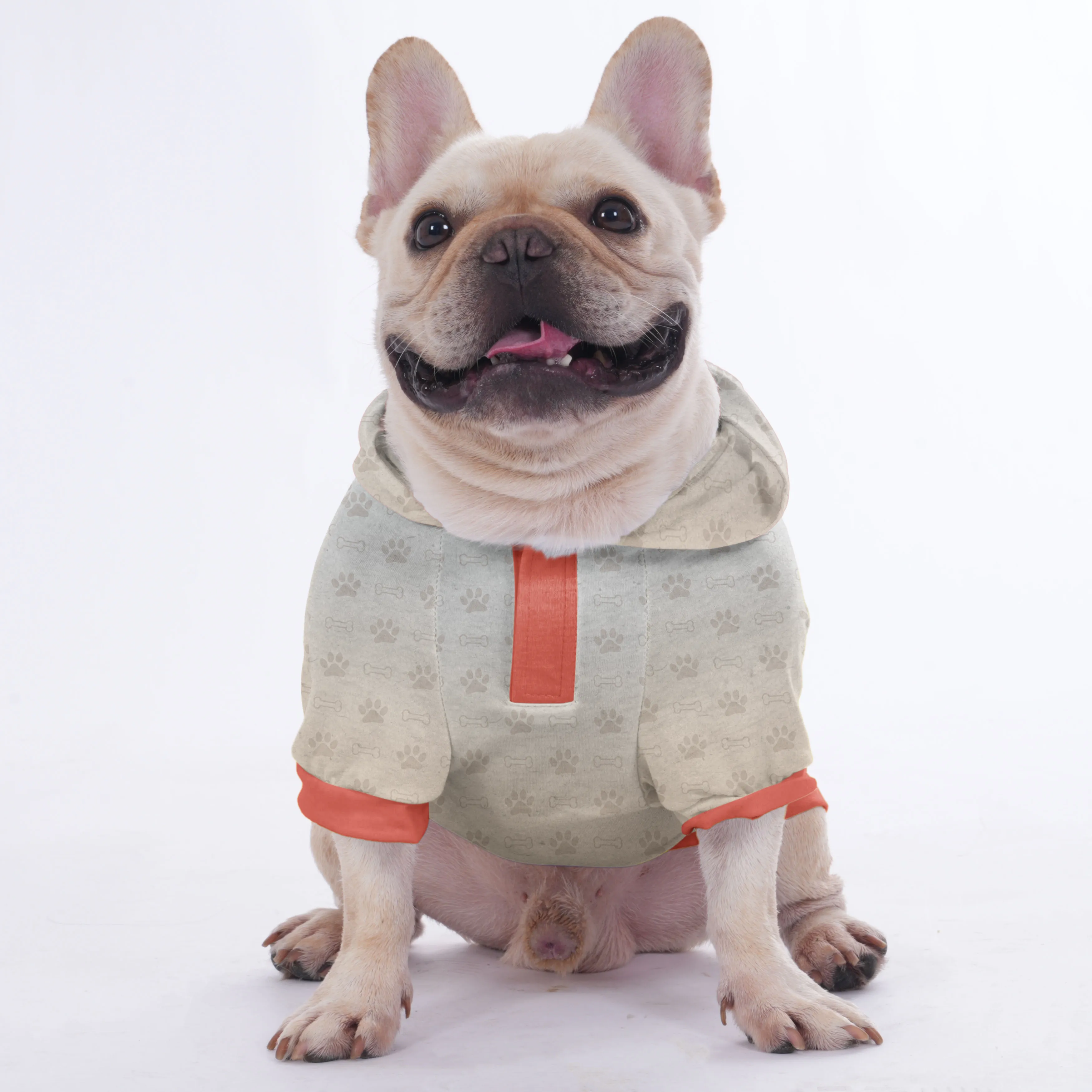 Custom French Bulldog Hoodies with Your Dog's Picture and Name  | Frenchie Shop Original