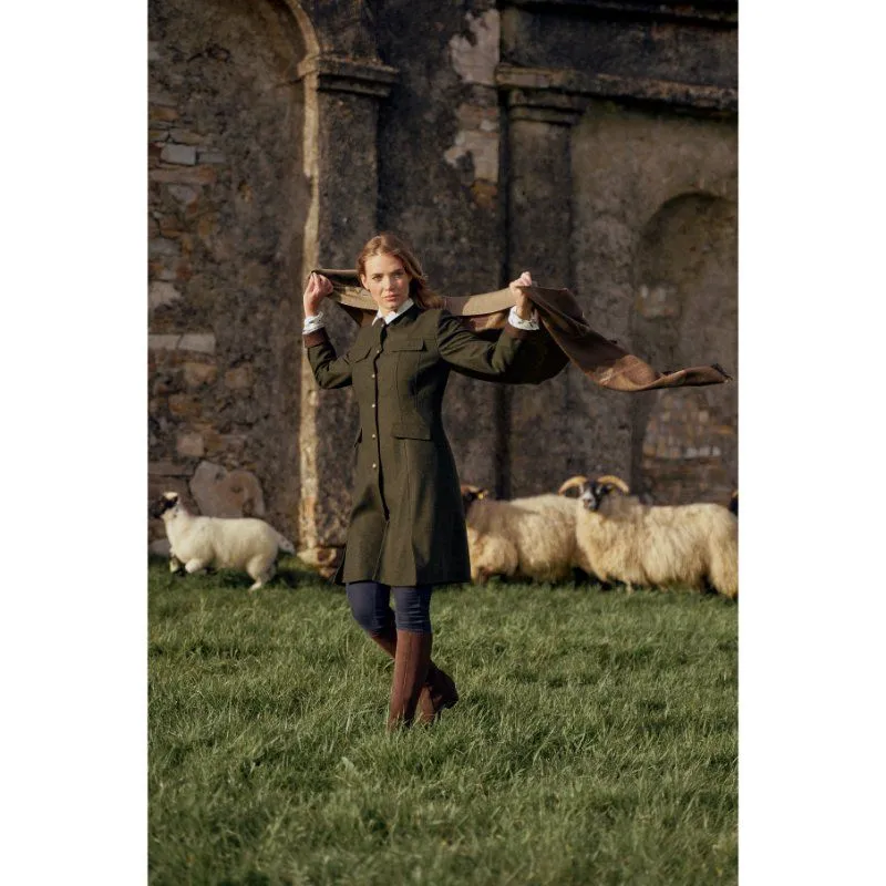 Dubarry Coolepark Ladies Military Loden Coat - Loden