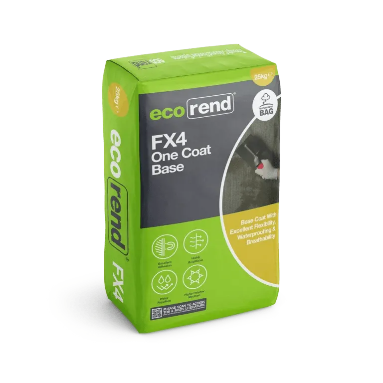 Ecorend FX4 One Coat Base - 25kg