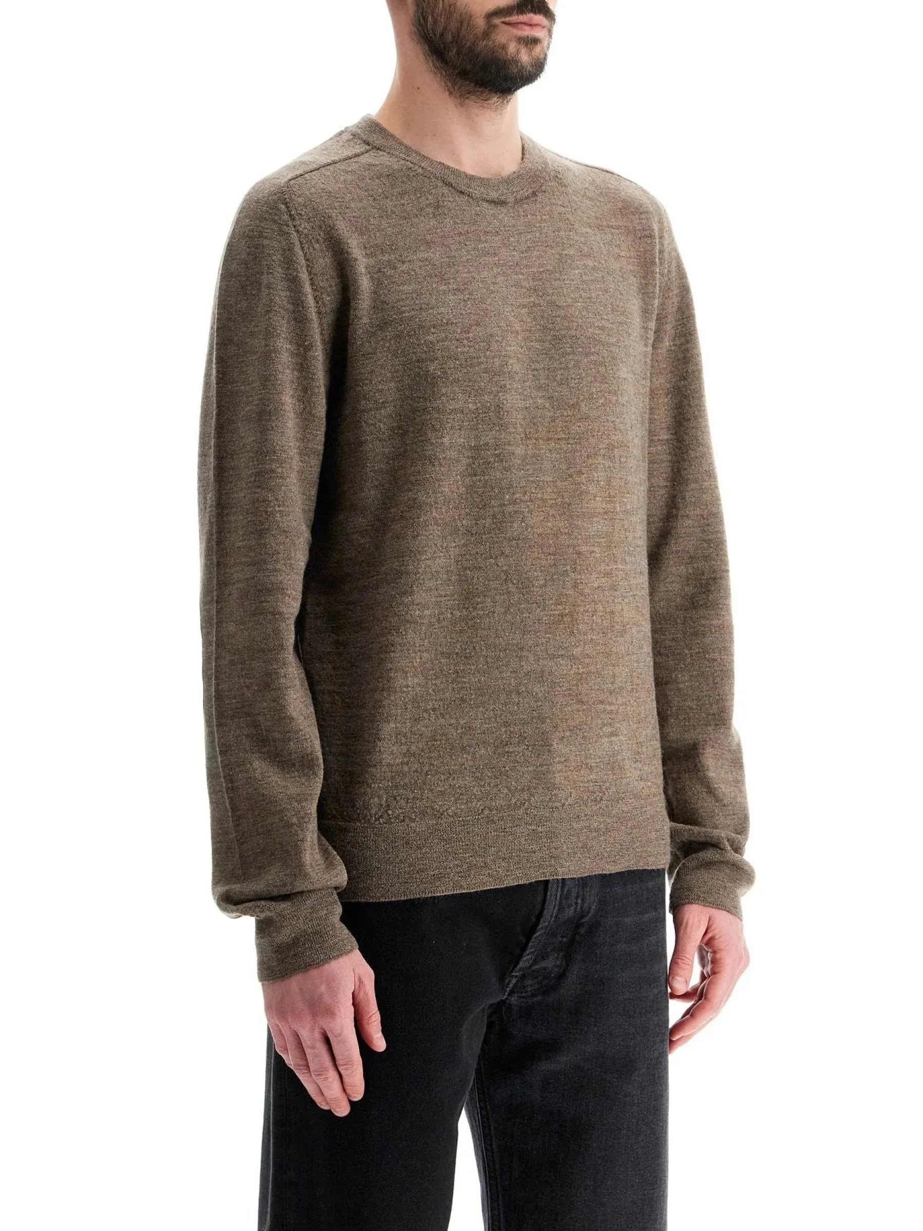 Elbow Patch Wool Sweater