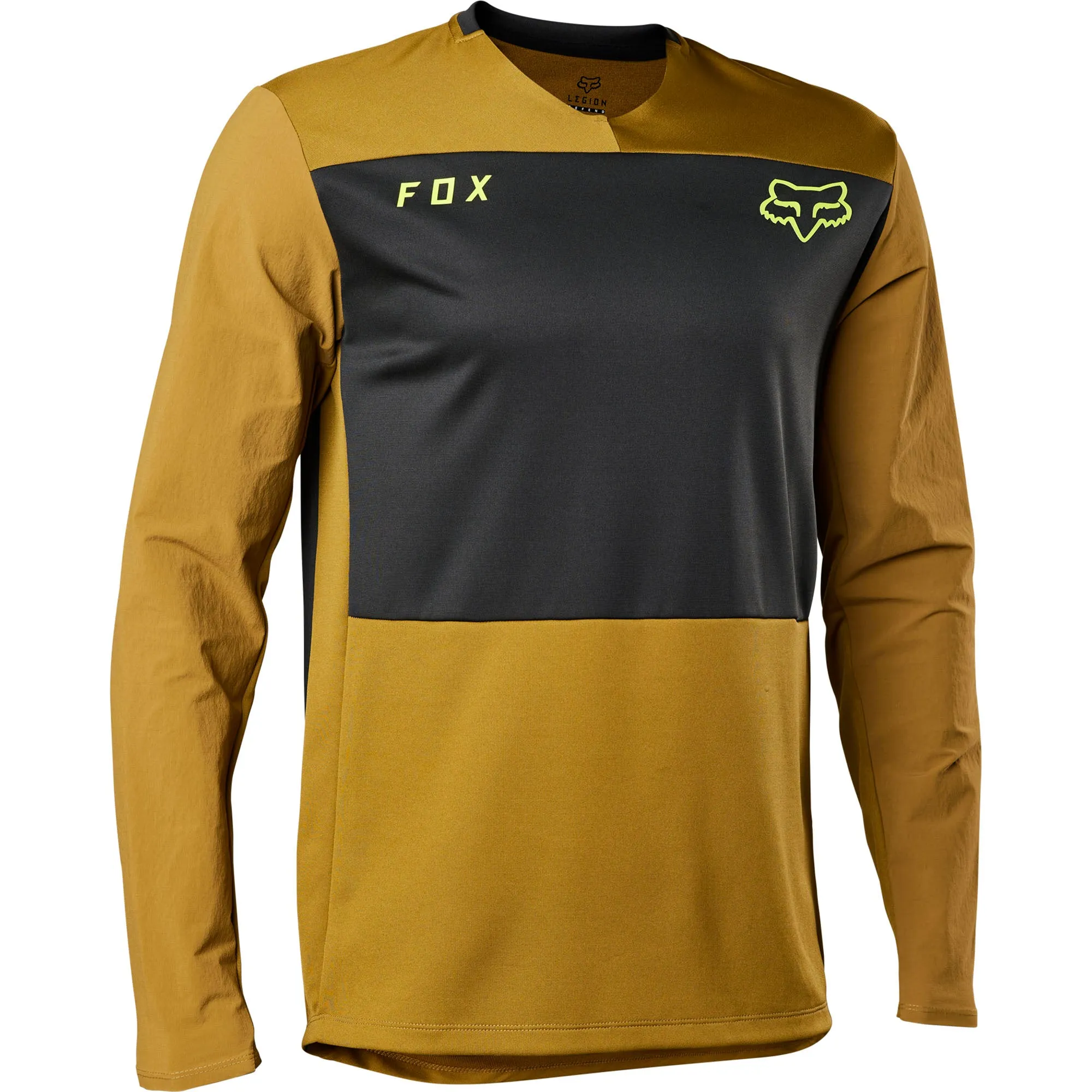 Fox Racing Defend Off-Road Offroad Jersey Dark Khaki Brown