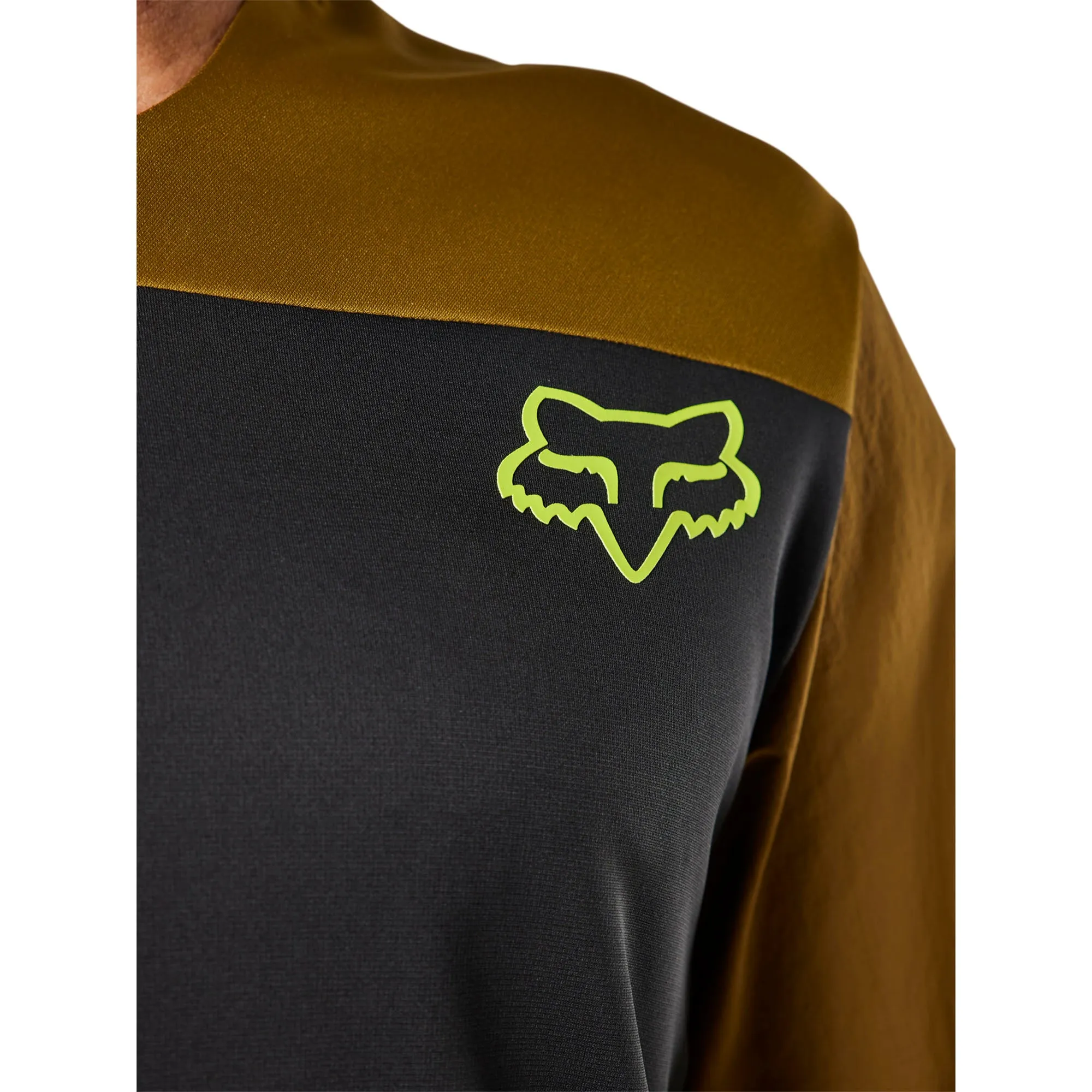 Fox Racing Defend Off-Road Offroad Jersey Dark Khaki Brown