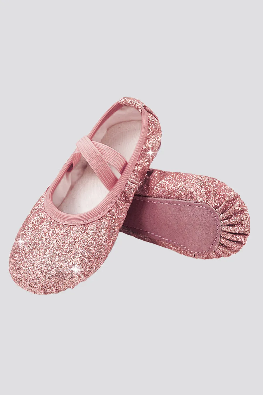 Girl's Glitter Ballet Shoes