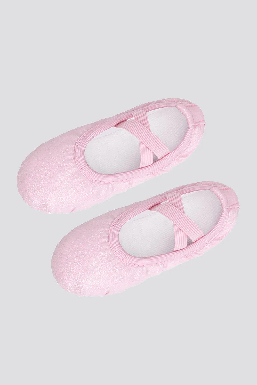 Girl's Glitter Ballet Shoes