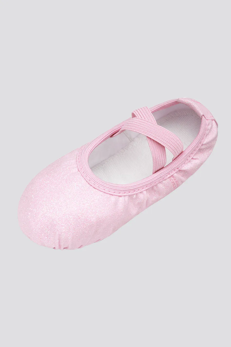 Girl's Glitter Ballet Shoes