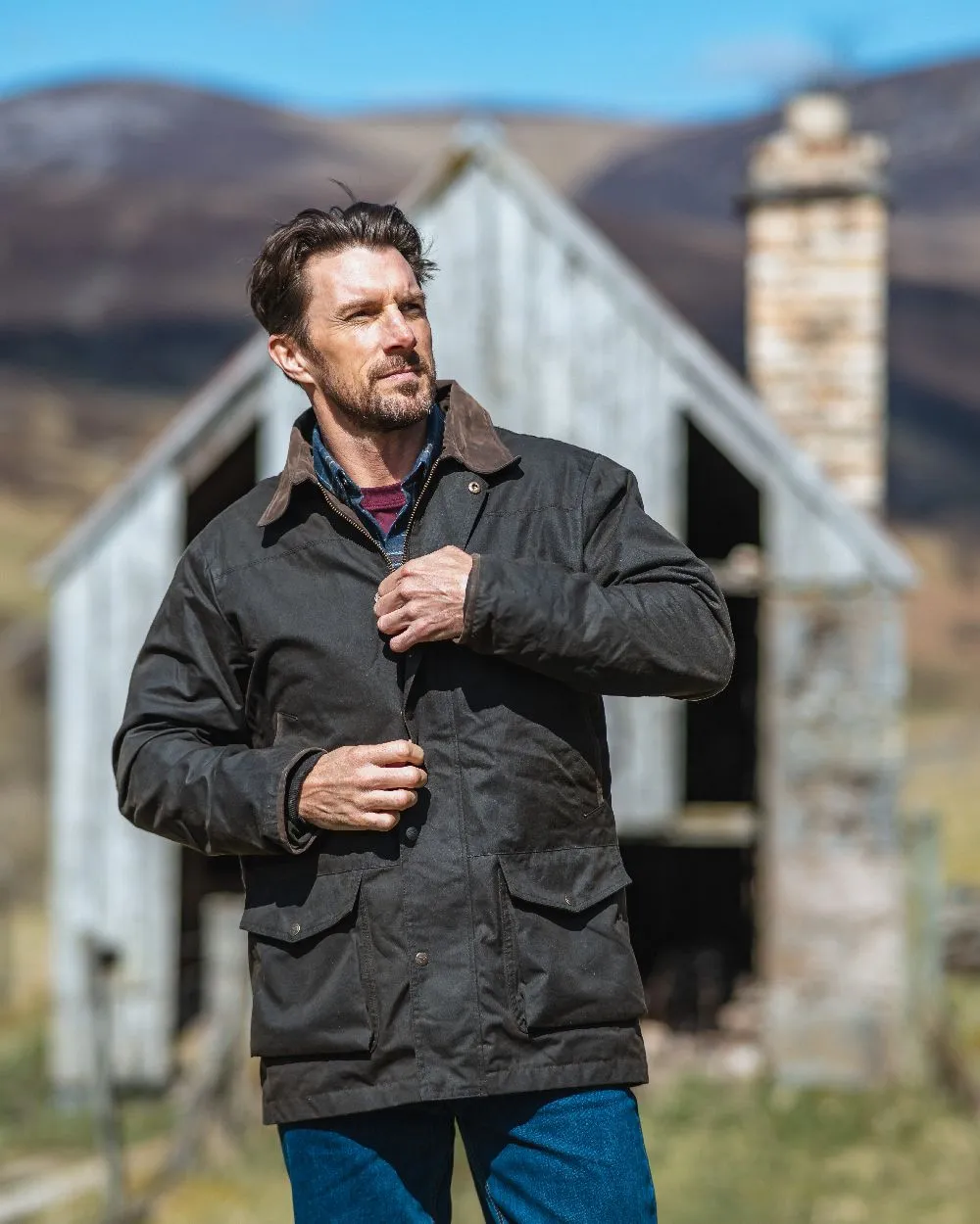 Hoggs of Fife Caledonia Waxed Jacket