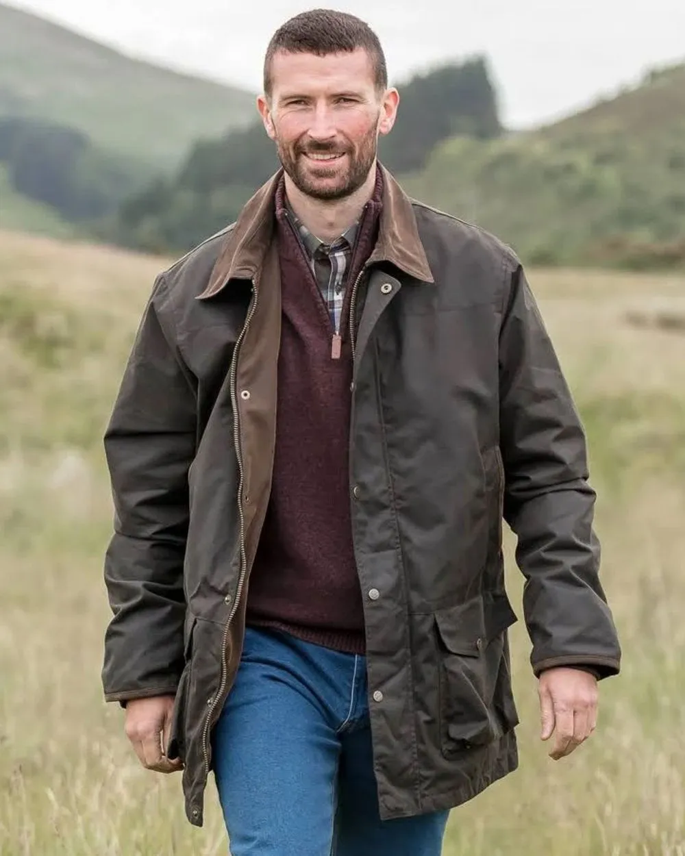 Hoggs of Fife Caledonia Waxed Jacket