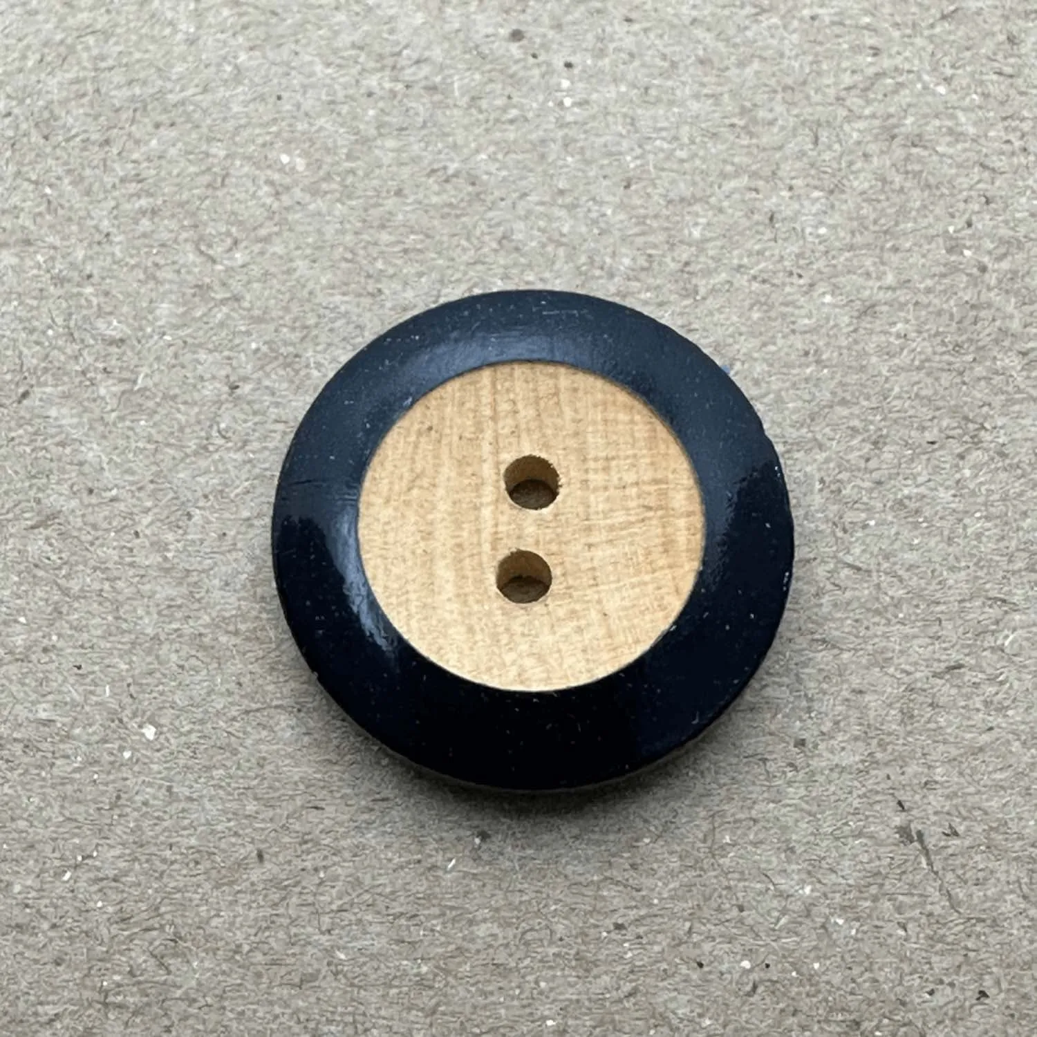 Natural Wooden Button