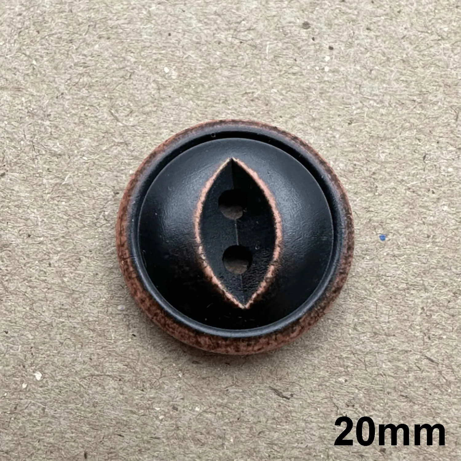 Natural Wooden Button