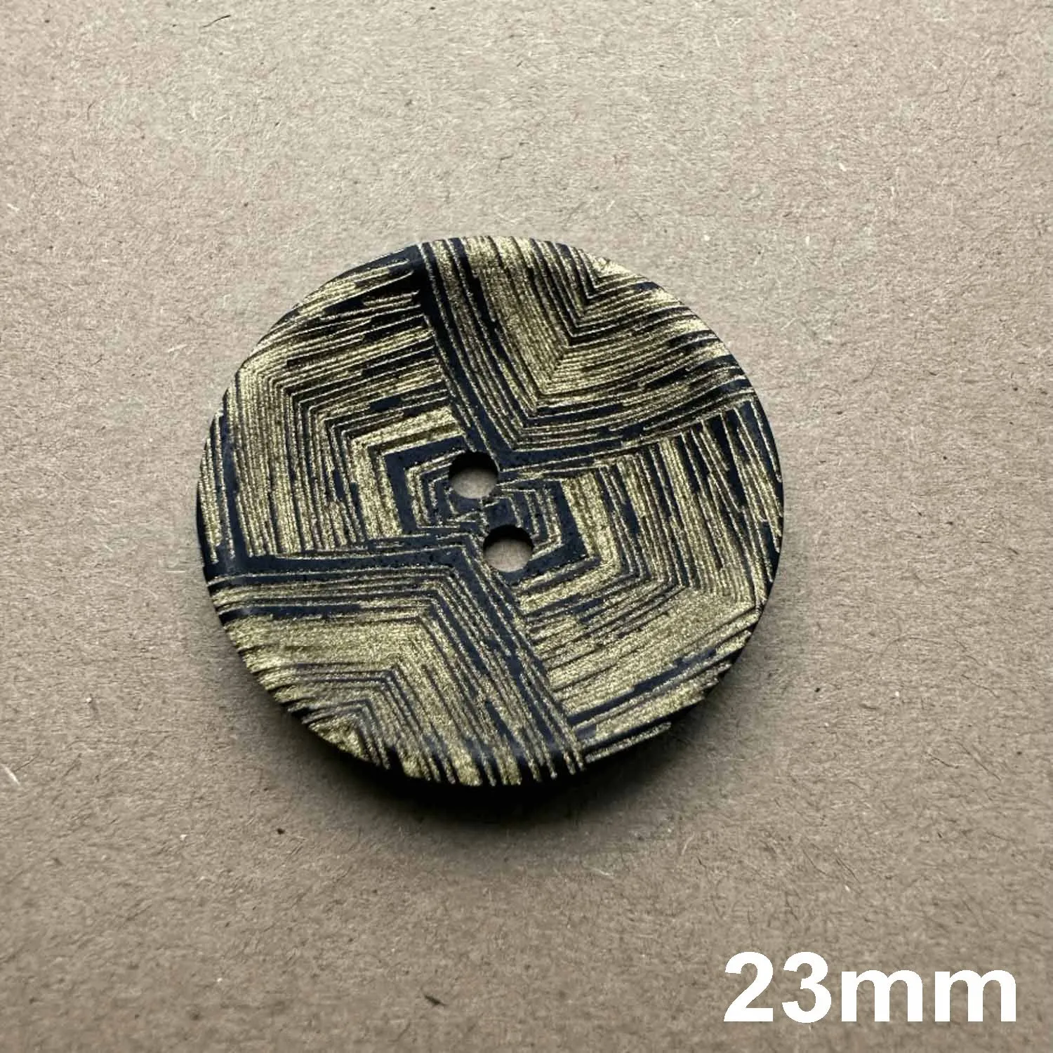 Natural Wooden Button