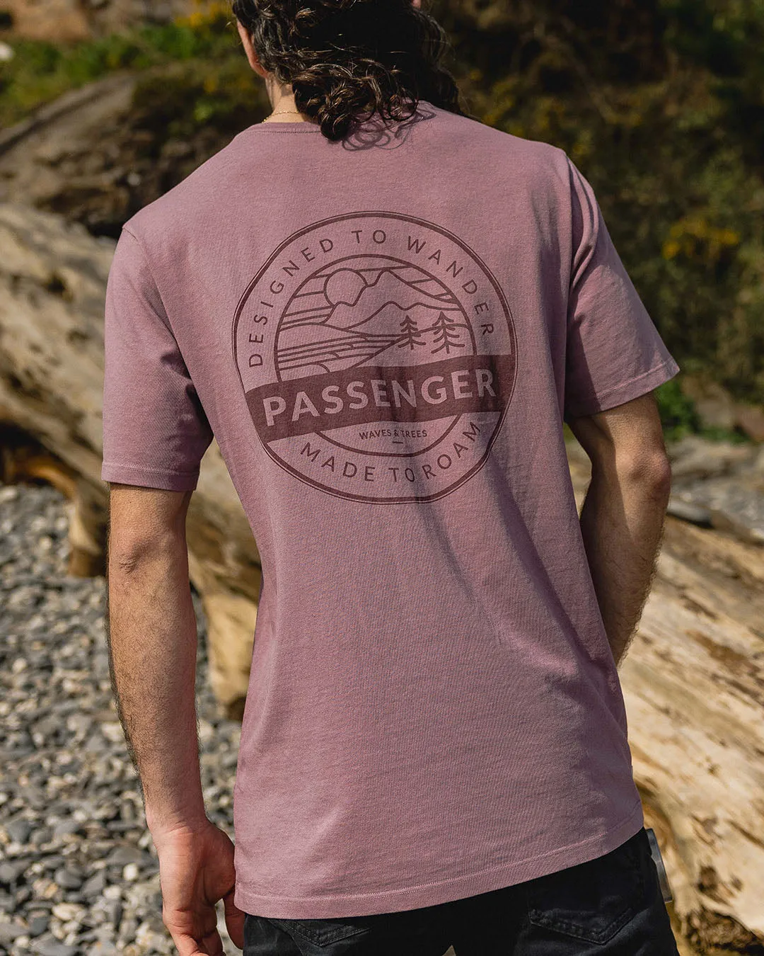 Odyssey Recycled Cotton T-Shirt - Grape