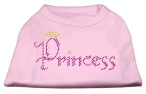 Princess Rhinestone Shirts Light Pink S (10)