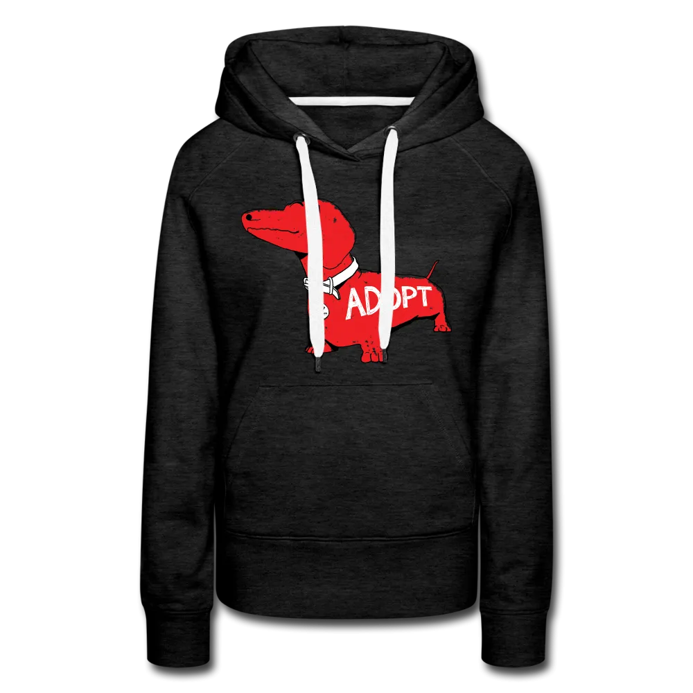 "Big Red Dog" Contoured Premium Hoodie