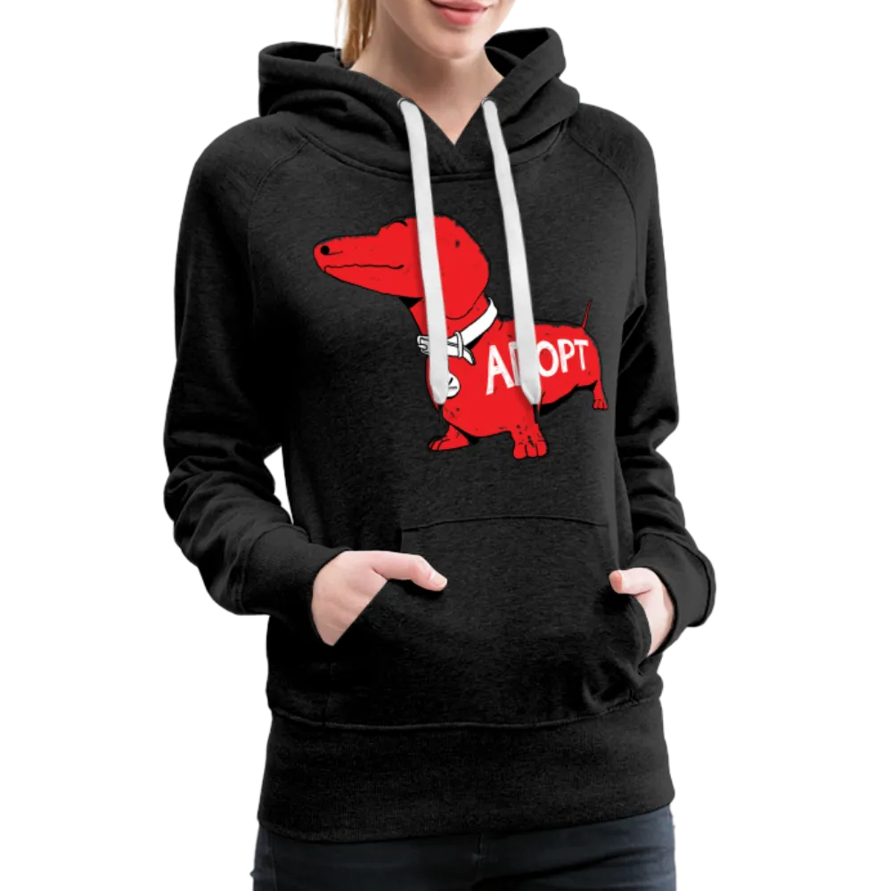 "Big Red Dog" Contoured Premium Hoodie