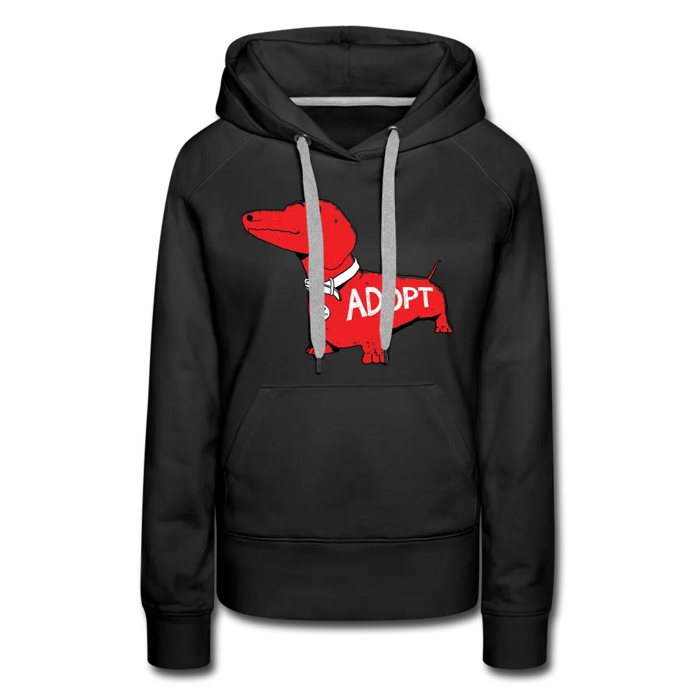 "Big Red Dog" Contoured Premium Hoodie