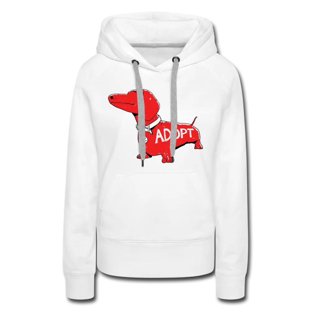 "Big Red Dog" Contoured Premium Hoodie