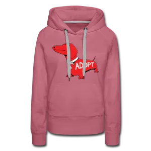 "Big Red Dog" Contoured Premium Hoodie