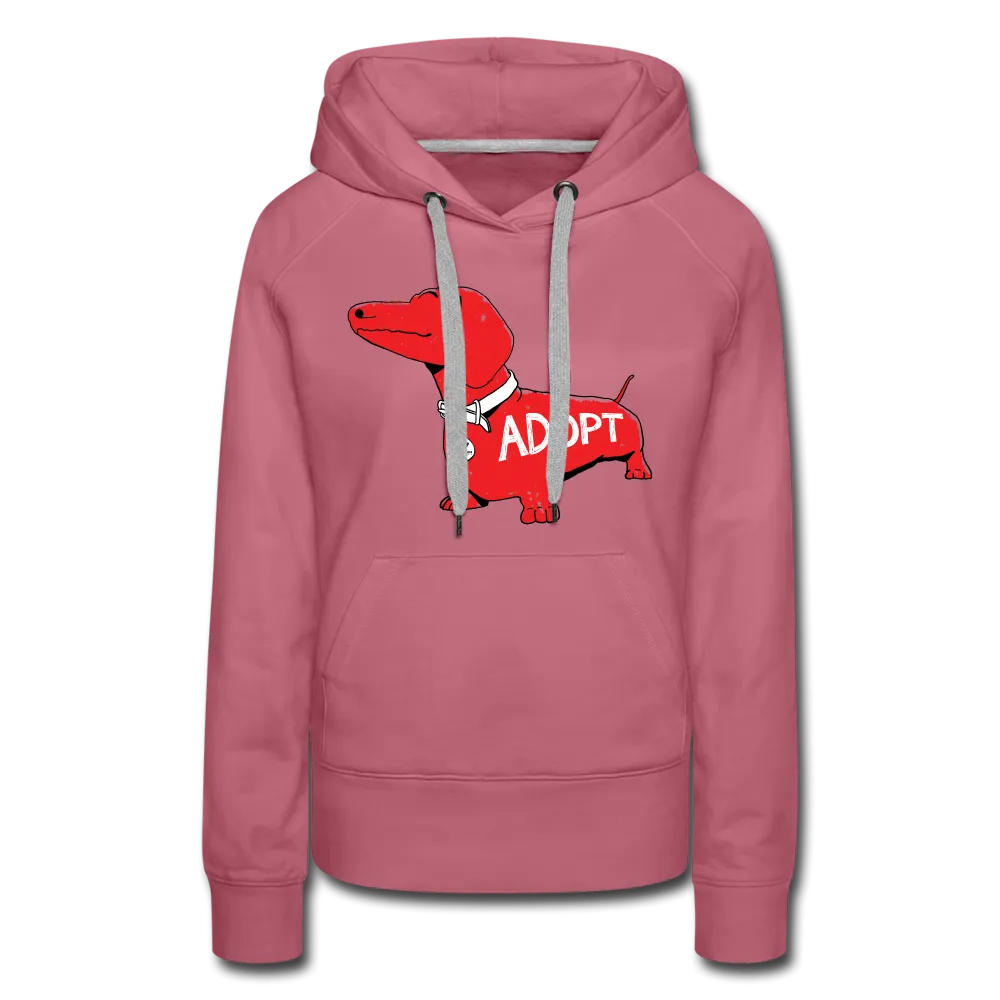 "Big Red Dog" Contoured Premium Hoodie