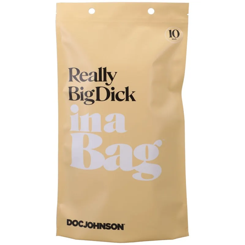 Really Big Dick in a Bag 10 Inch - Clear