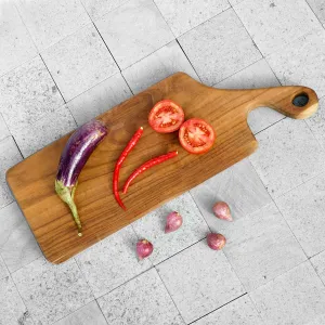 Rosemary Teak Cutting Board/Serving Platter