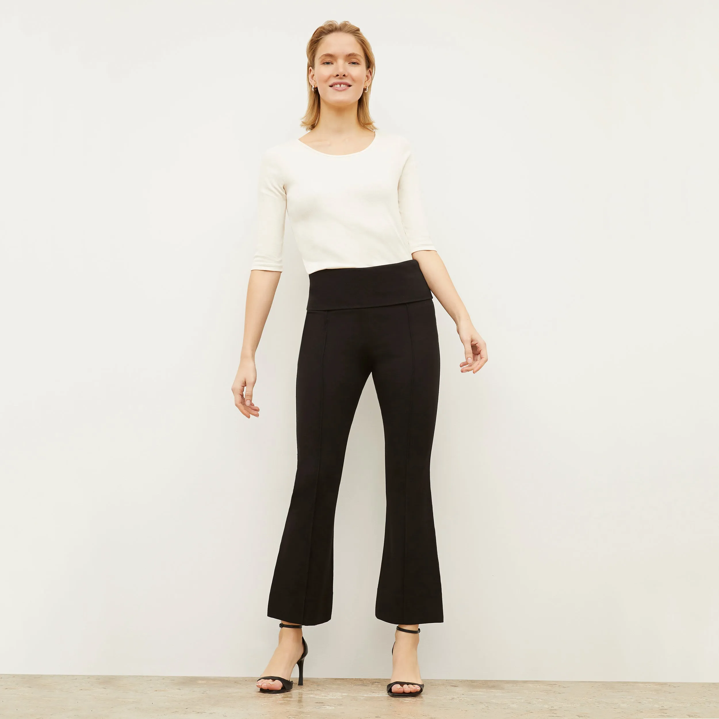 Shiloh Pant - Washable Ponte :: Black