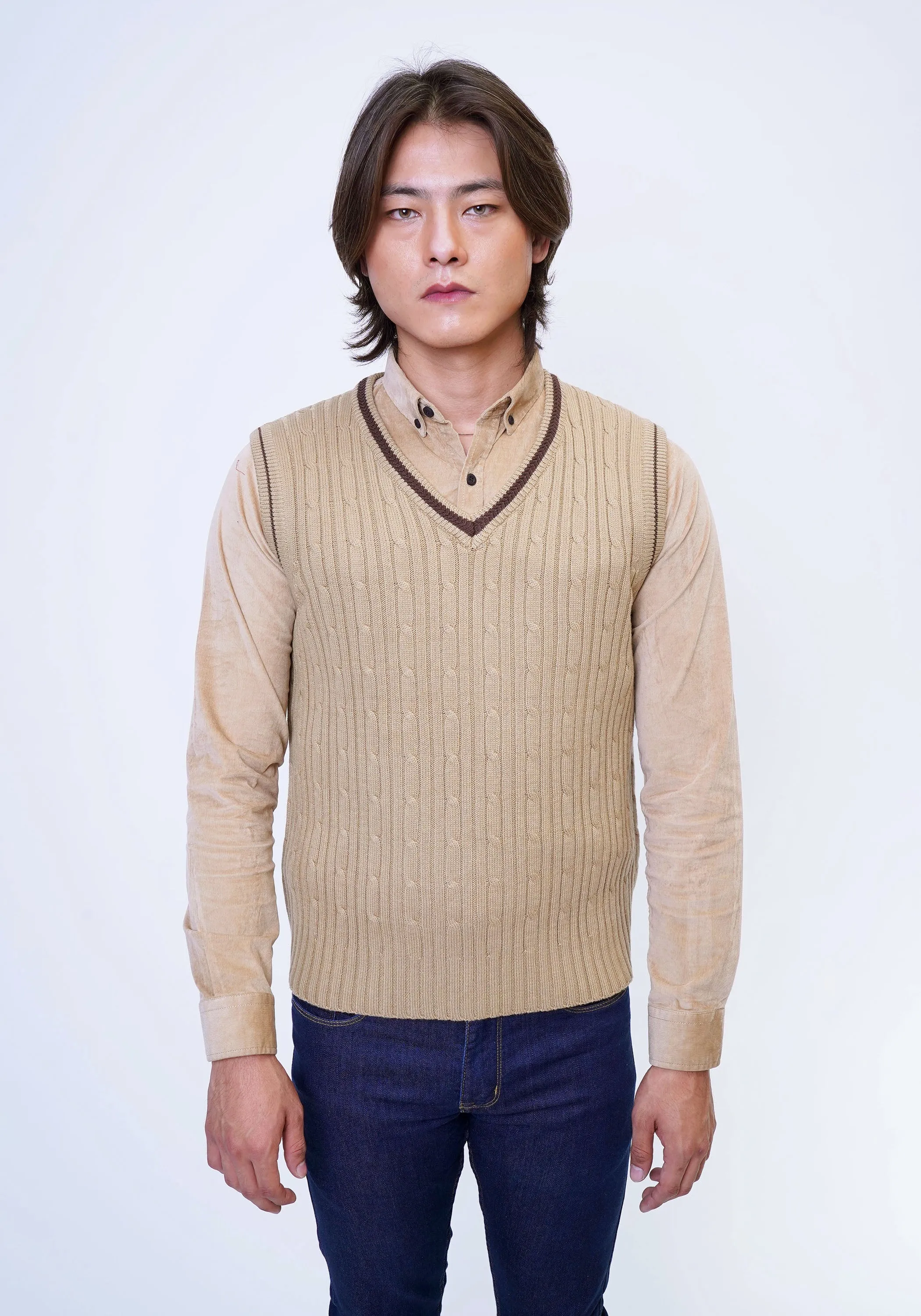 Skin V-Neck Sweater