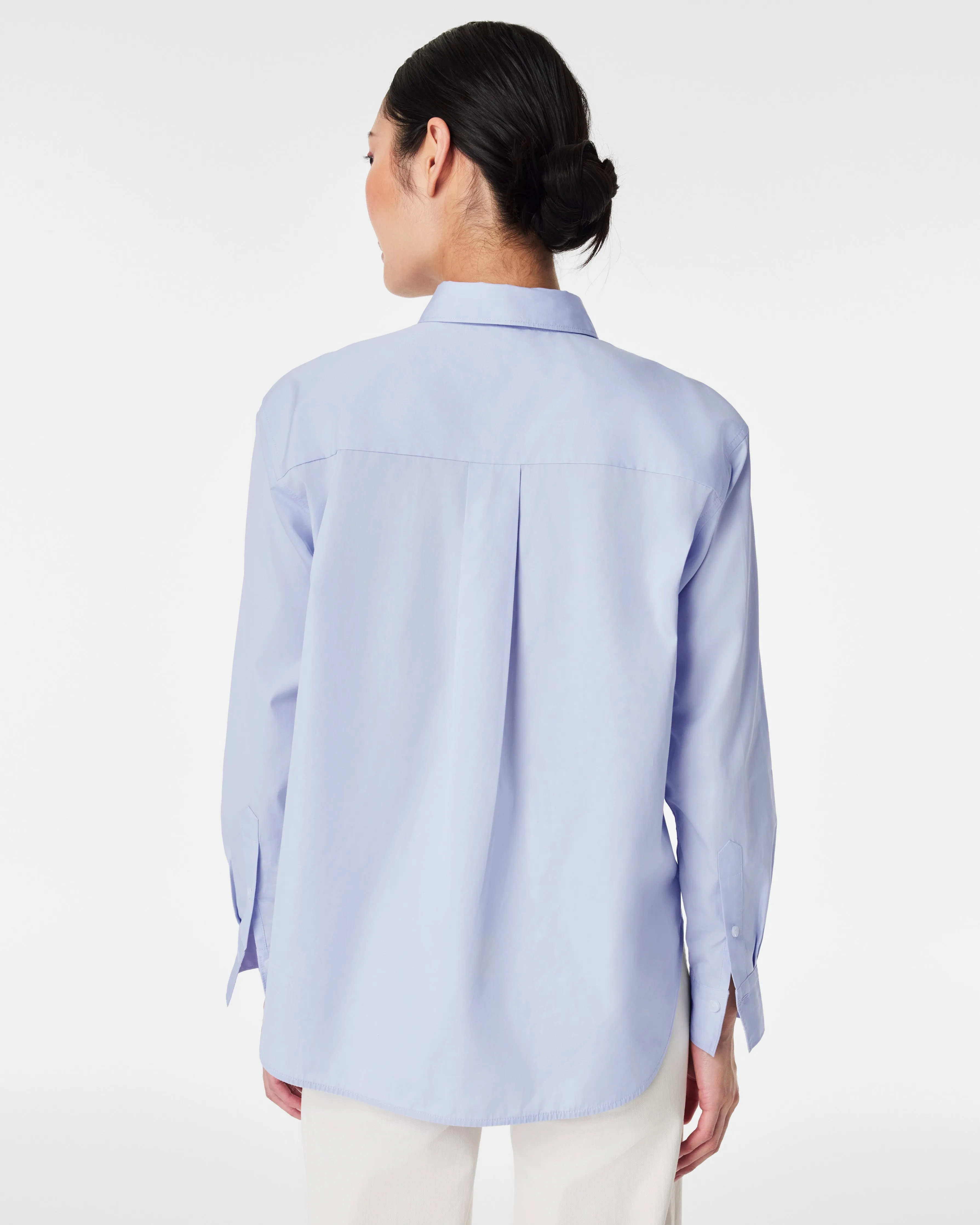 SPANX® Poplin Oversized Button-Down