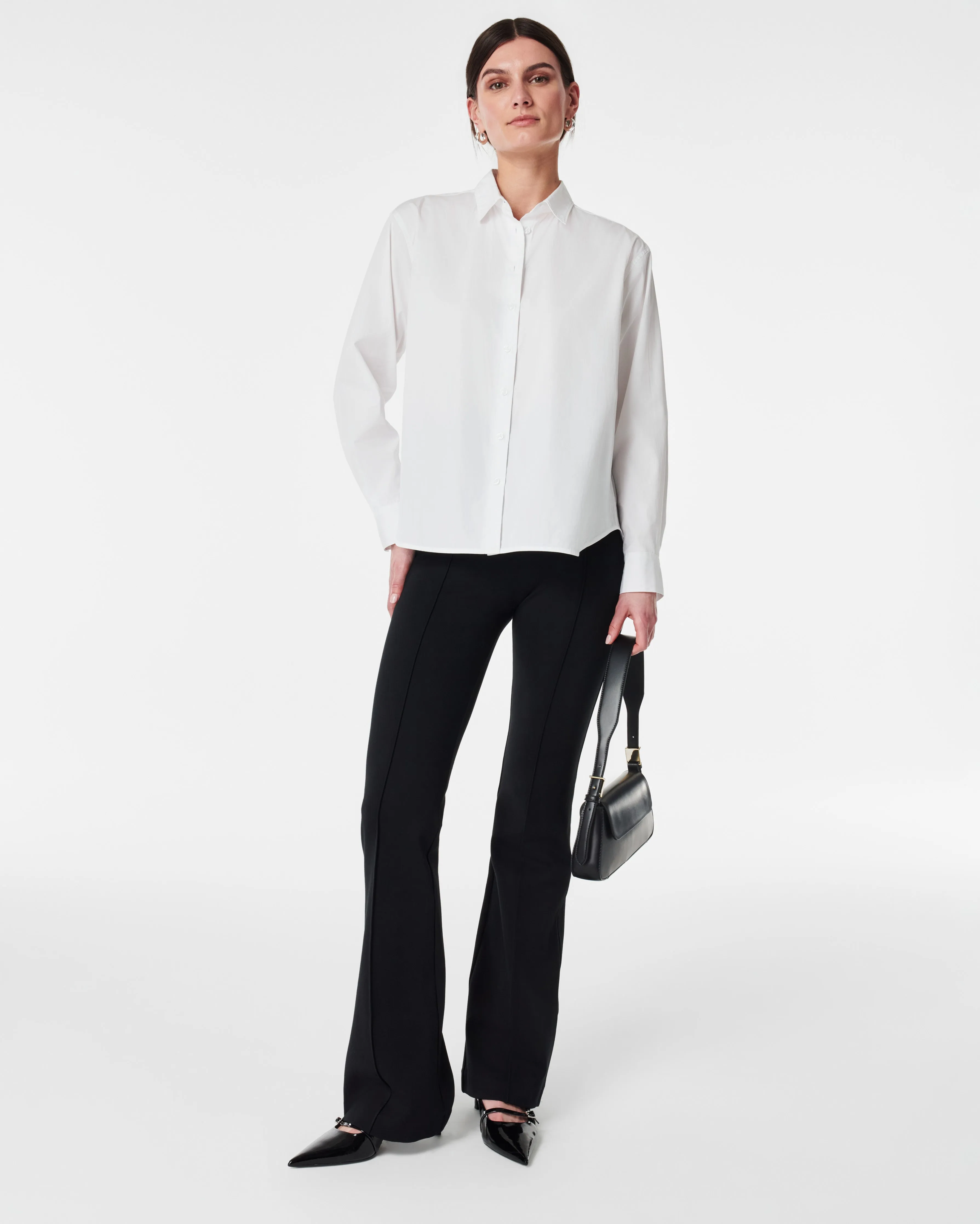 SPANX® Poplin Oversized Button-Down