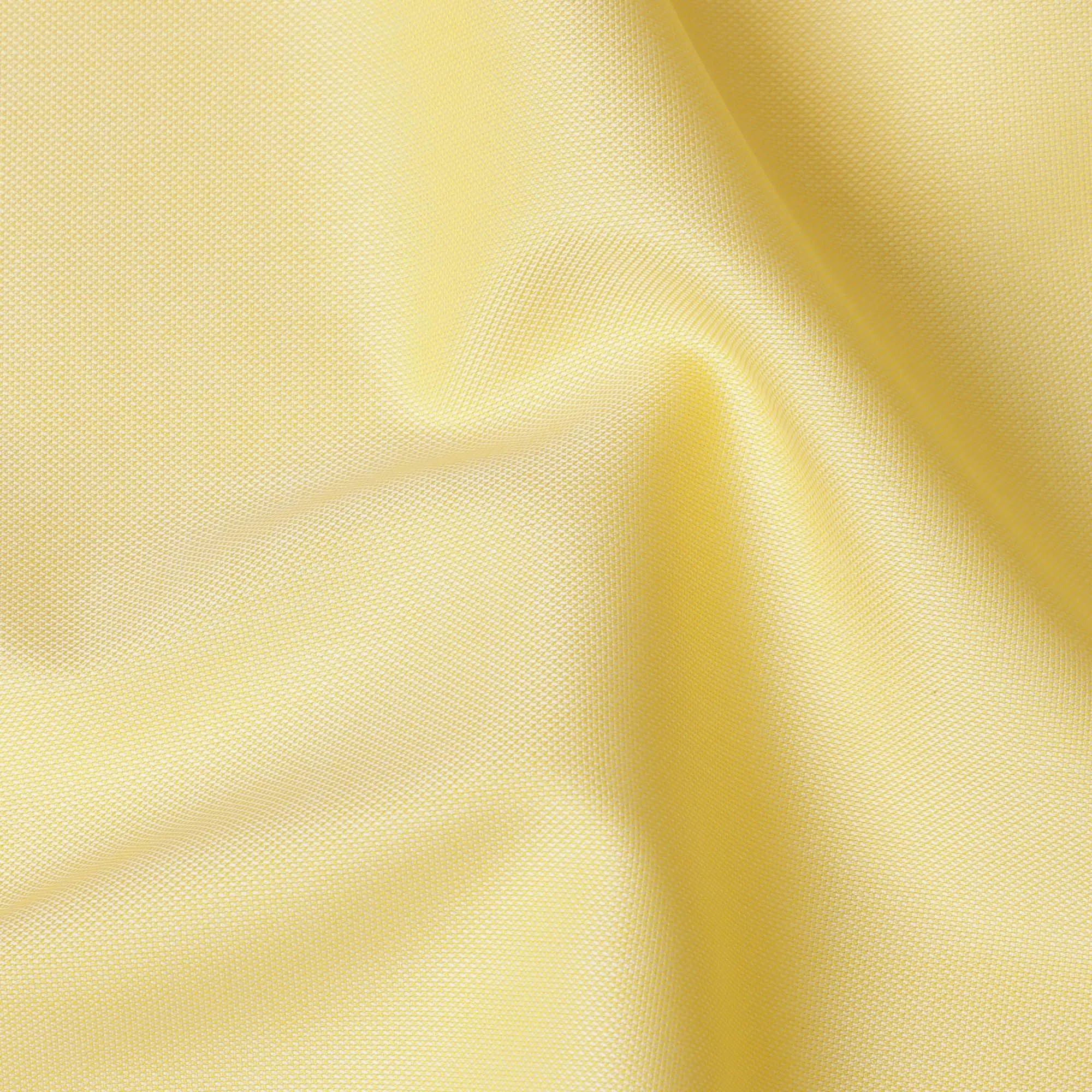 Sunny Yellow Swiss 100% Cotton Shirting Fabric - Vibrant & Soft, 150cm Width-D18567