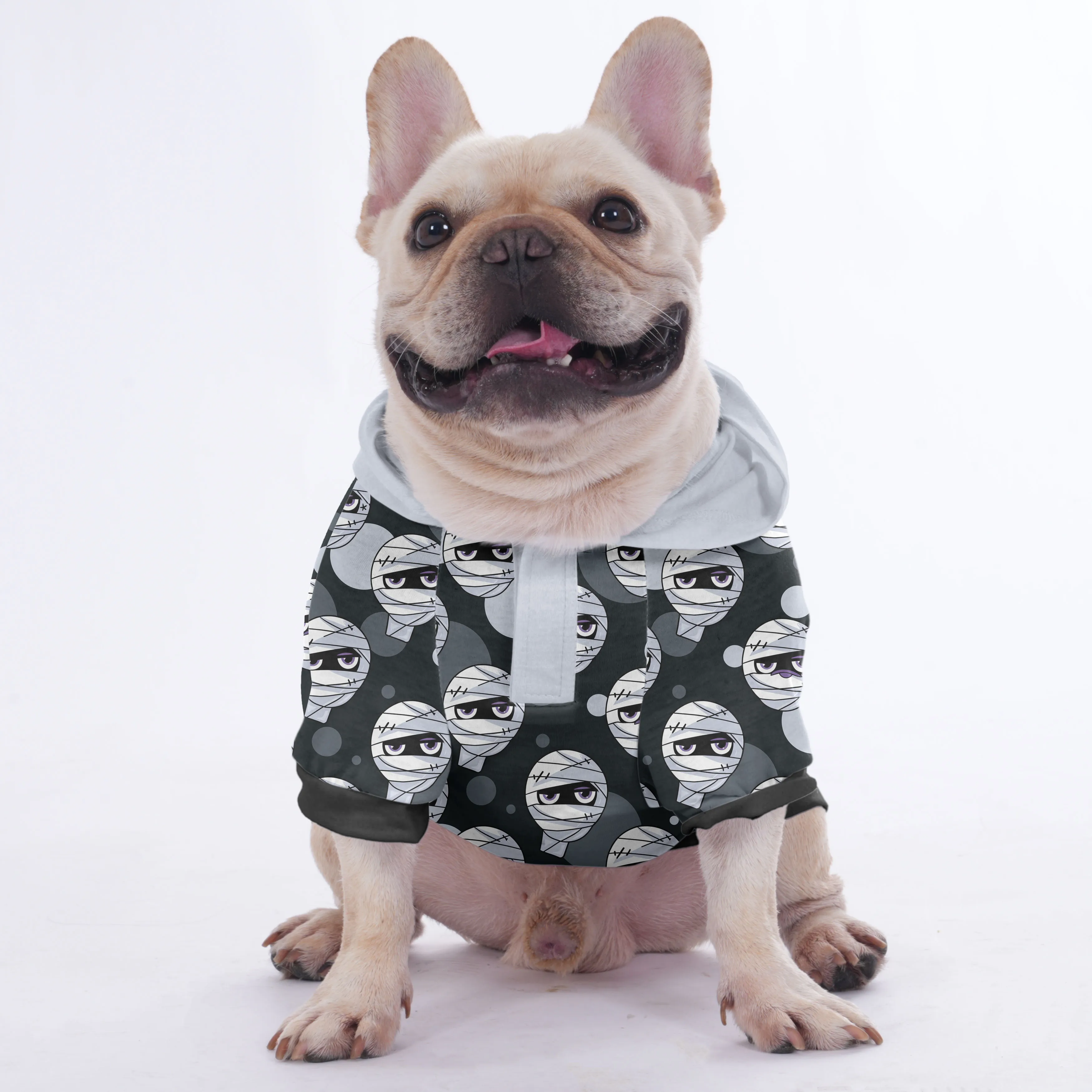 The Mummy - Halloween Hoodies for French Bulldog  | Frenchie Shop Original