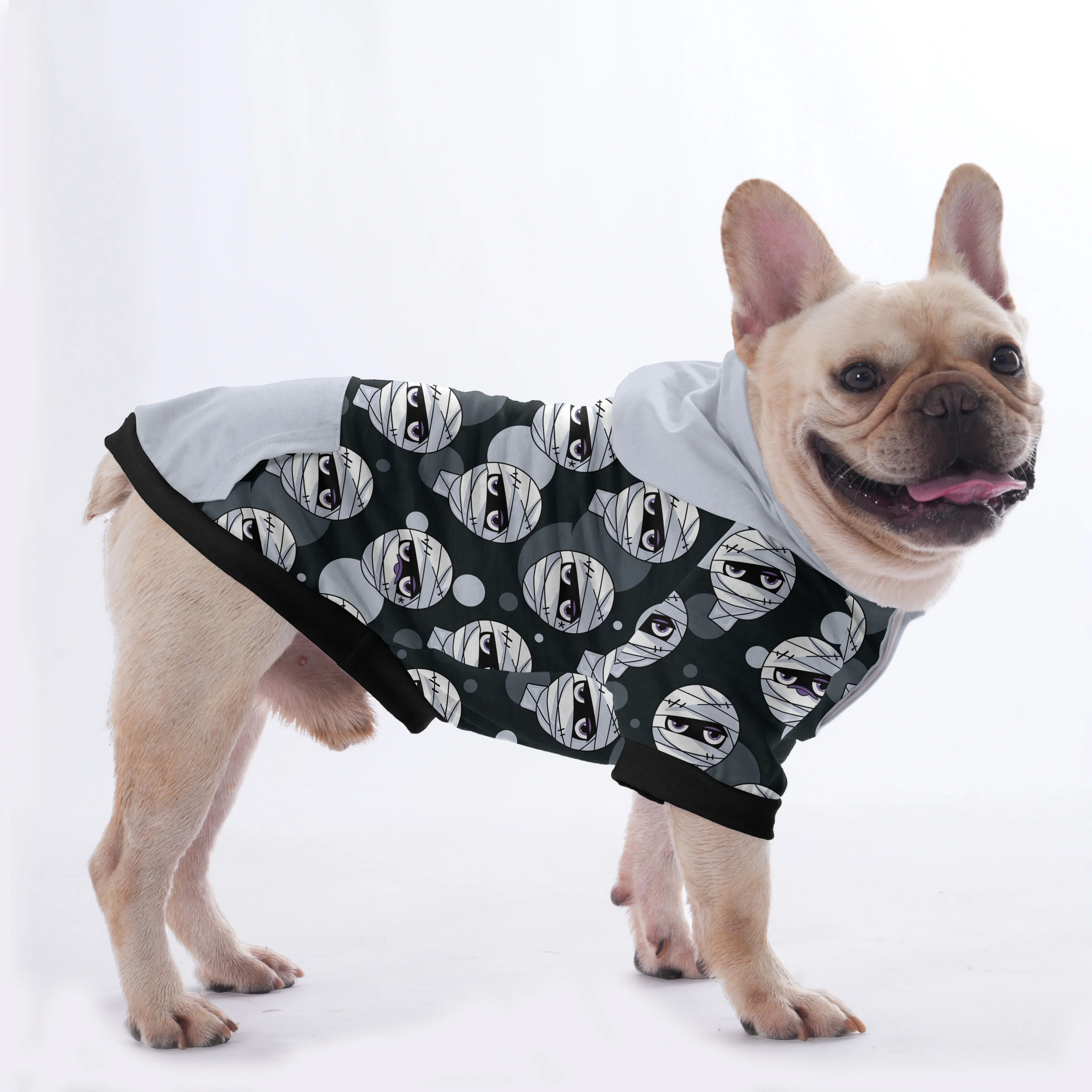 The Mummy - Halloween Hoodies for French Bulldog  | Frenchie Shop Original