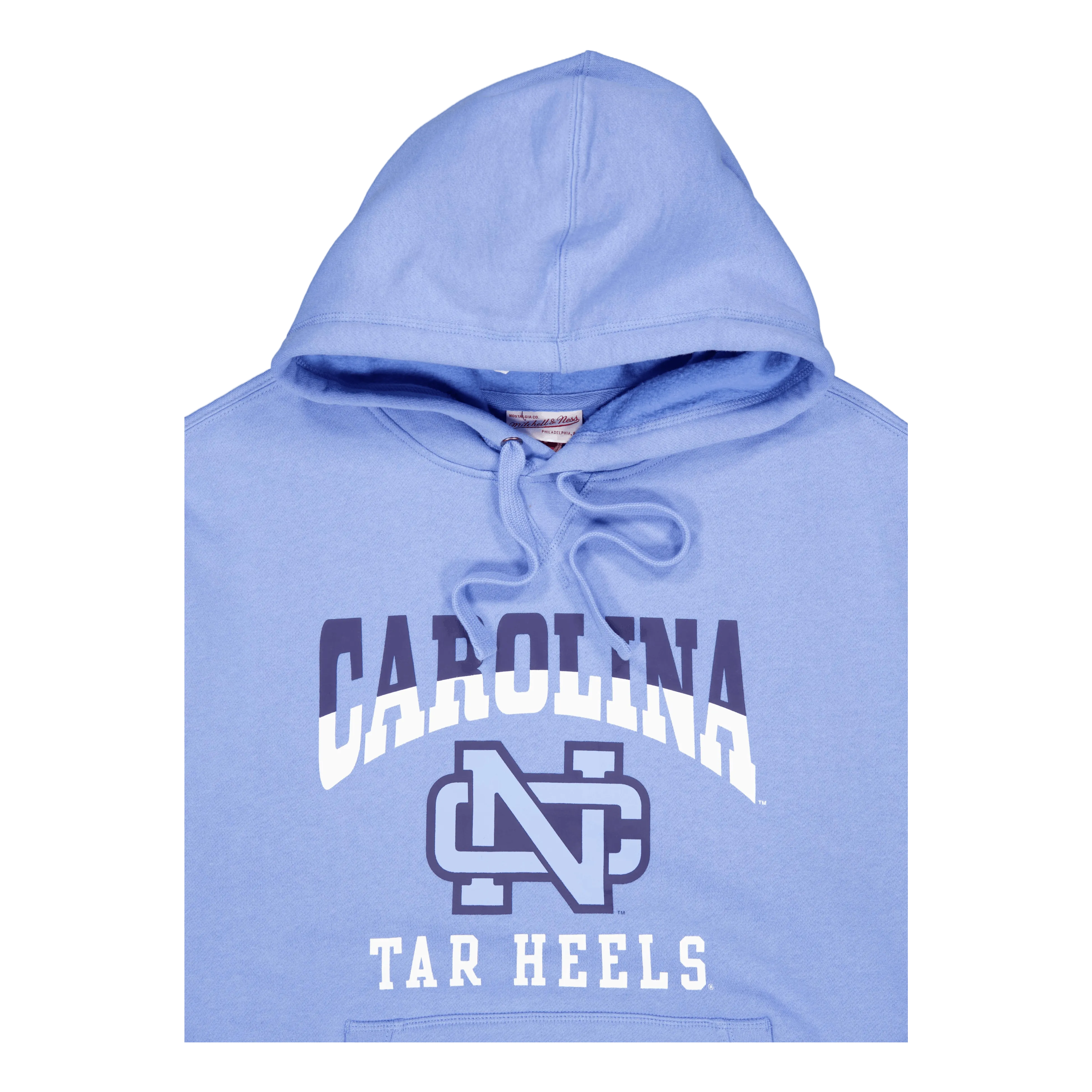 Unc Pre-game Ss Fleece Hoodie Light Blue