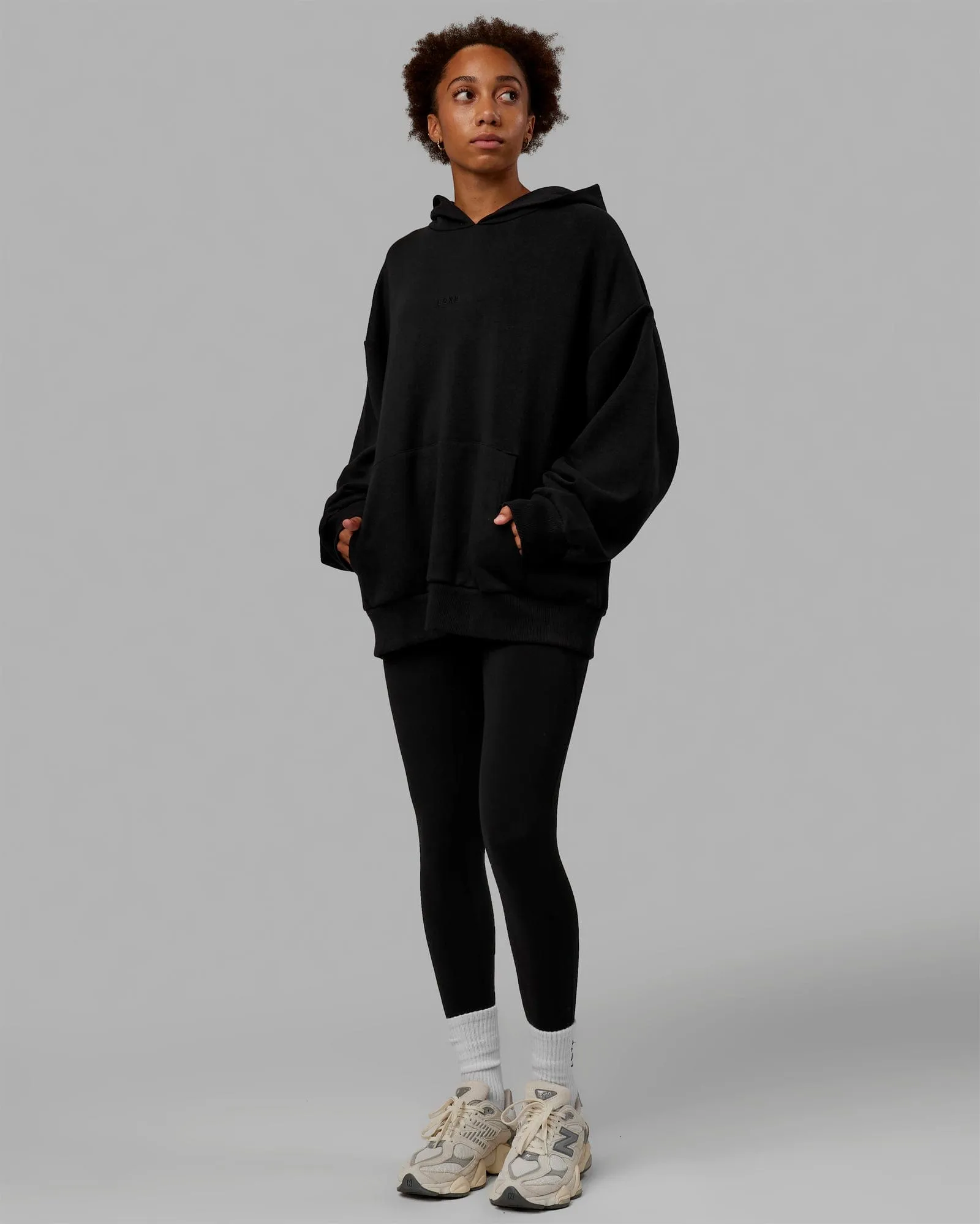 Unisex MVP Hoodie Oversize - Black