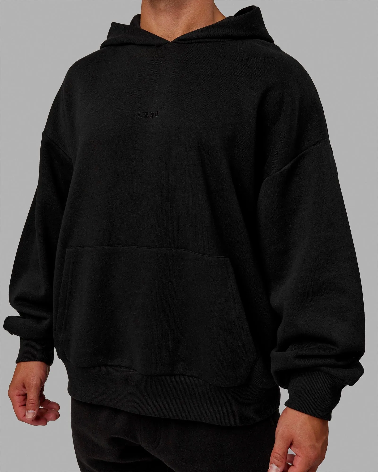 Unisex MVP Hoodie Oversize - Black