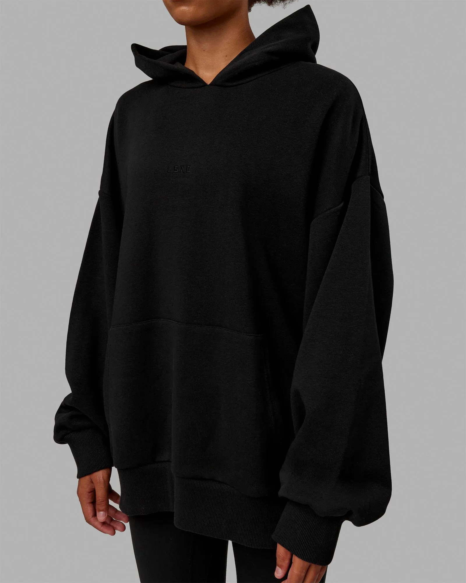 Unisex MVP Hoodie Oversize - Black