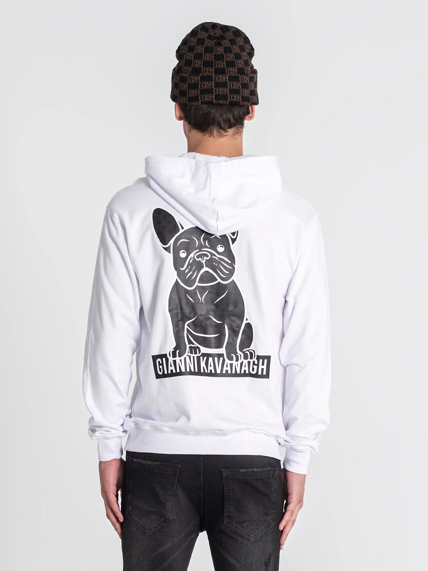 White Clone Woof Hoodie